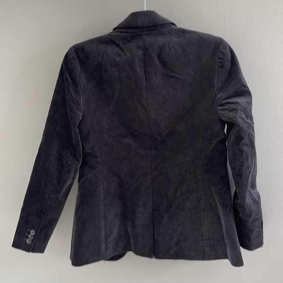 Jcrew velvet one button blazer - Picture 3 of 3